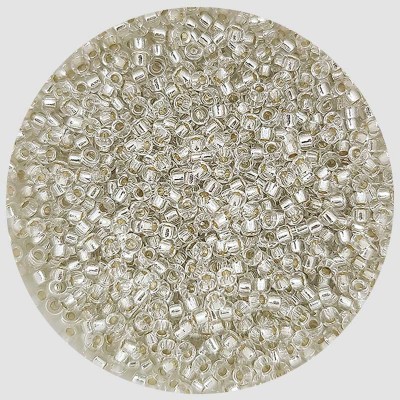 비즈톡(BEADSTOK) - 비즈톡 [B15-01]미유키비즈 시드비즈 1.5mm 실버/은색SL (1) ,5g