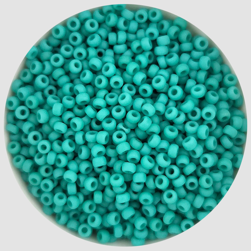 비즈톡 [B21-12]미유키 시드비즈 2mm 민트그린무광 (412F) ,10g