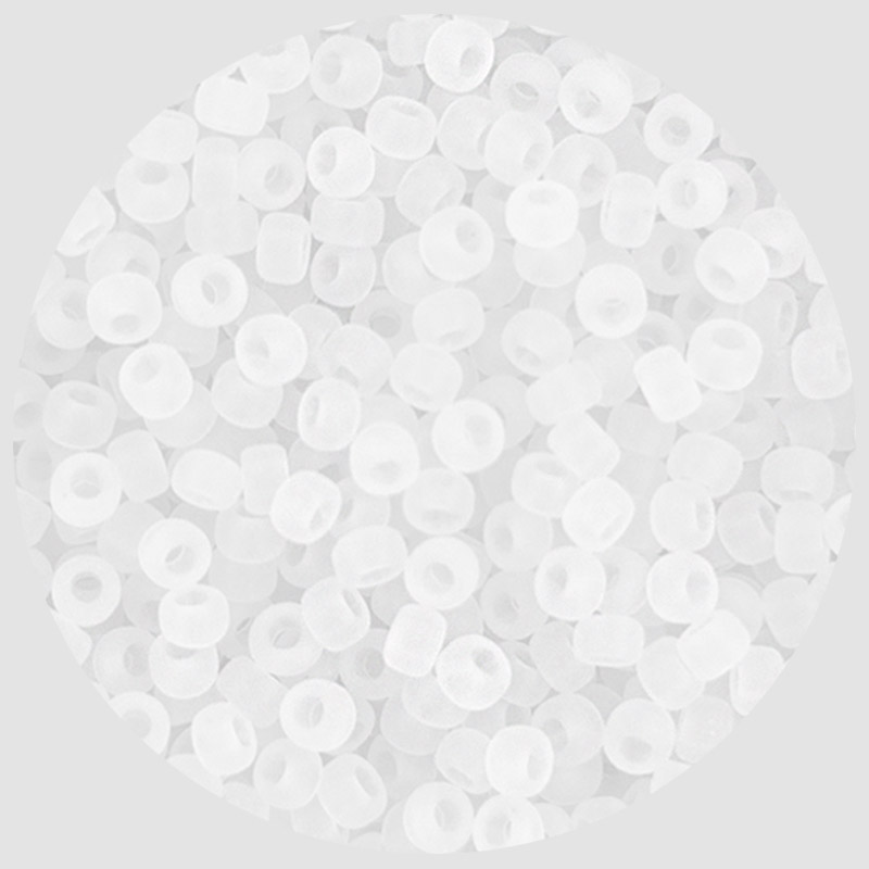 비즈톡 [B31-01]미유키 시드비즈 3mm_아이스화이트무광 (131F) ,10g